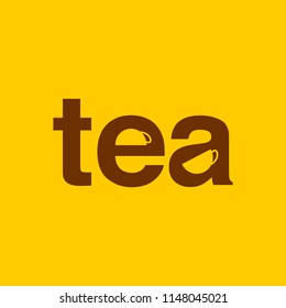 Masala Tea Leaf typography