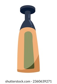 vector de diseño de pincel de mascara aislado