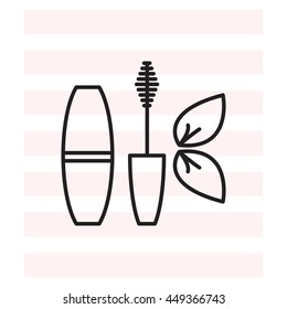 mascara brush icon