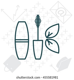 mascara brush icon
