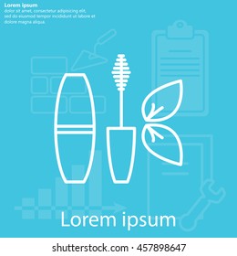 mascara brush icon