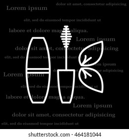 mascara brush icon