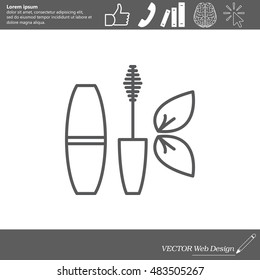 mascara brush icon