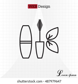 mascara brush icon