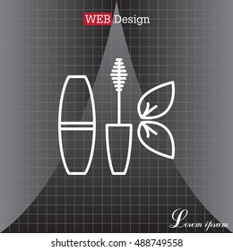 mascara brush icon