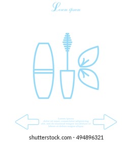 mascara brush icon