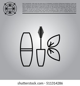 mascara brush icon