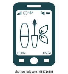 mascara brush icon