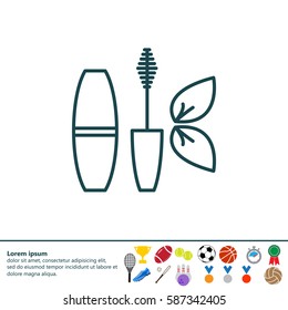 mascara brush icon