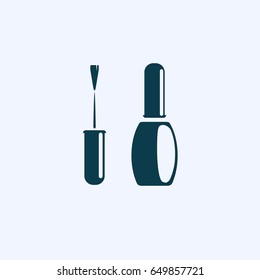 Mascara brush icon