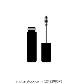 Mascara brush icon vector