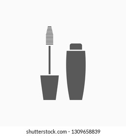 mascara brush icon, mascara vector