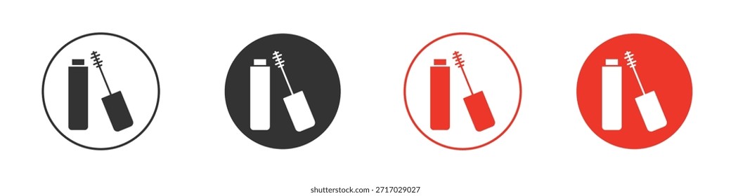 Mascara brush icon. web vector design
