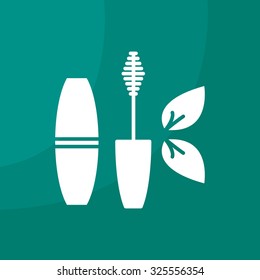 Mascara, mascara brush, mascara vector, eyes mascara