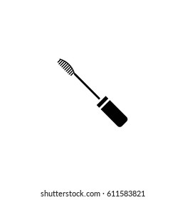 mascara brush vector icon