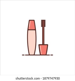 MASCARA COSMETIC FILLED LINE ICON