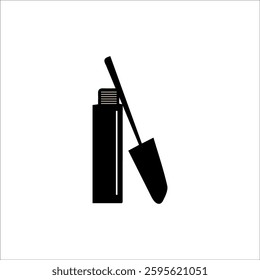 mascara cosmetic icon vectors illustration