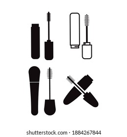 Mascara icon design template vector isolated illustration