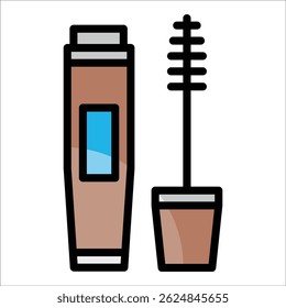 Elemento de ícone de rímel para design