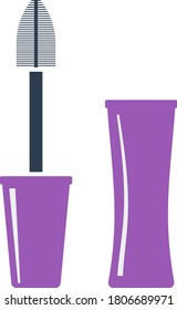Icono de Mascara. Diseño de color plano. Ilustración vectorial.