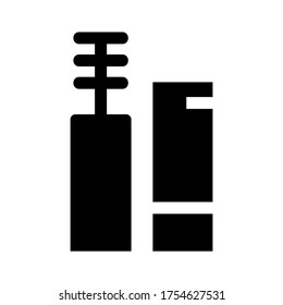 mascara icon or logo isolated sign symbol vector illustration - high quality black style vector icons
