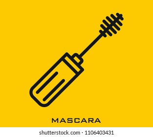 Mascara icon signs