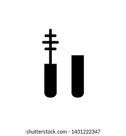 Mascara icon trendy design template