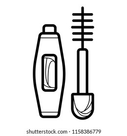 mascara icon vector