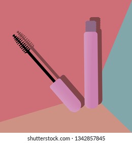 mascara icon vector