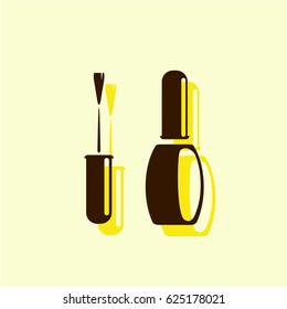 Mascara icon vector