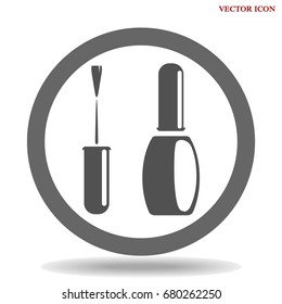 Mascara icon vector