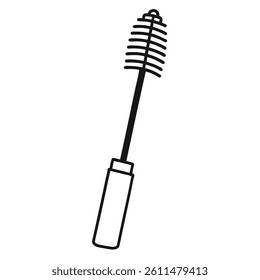 Mascara icon vector illustration on white background