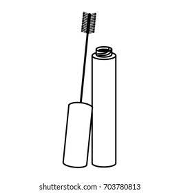 mascara makeup icon image 