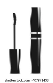 Mascara packaging. Place for your text.