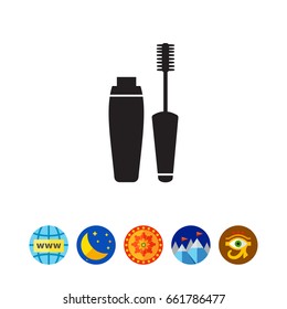 Mascara tube icon