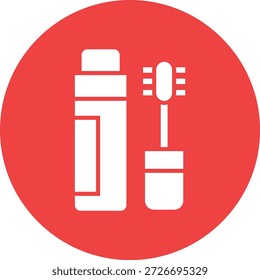 Mascara Vector Icon Design Illustration
