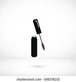 Mascara vector icon, flat design best vector icon
