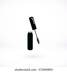 Mascara vector icon, flat design best vector icon