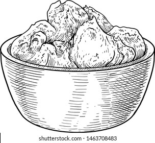 Mascarpone Cheese Illustration, Drawing, Engraving, Ink, Line Art, Vector