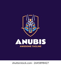 Mascot Anubis Logo Design 1
