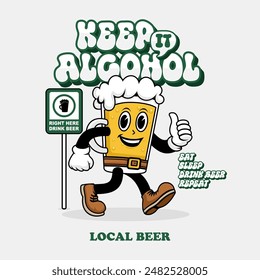 Mascot Beer Keep it Alcohol