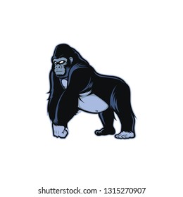 mascot of the black gorilla