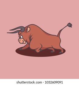 mascot bull design