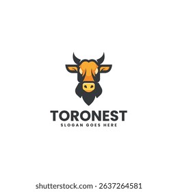 Mascot Bull Logo Design 1