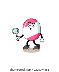 Mascota de la búsqueda de dulces , diseño de caracteres