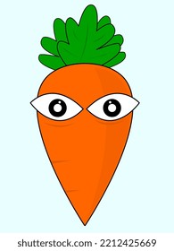 mascot carrot images for eye health