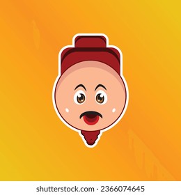 Mascot Cartoon Characters Vector Illustration