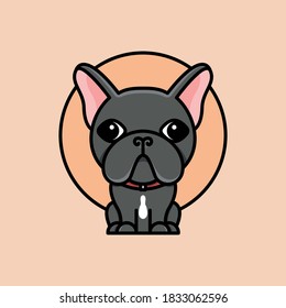 mascot cartoon french dog logo inspiration