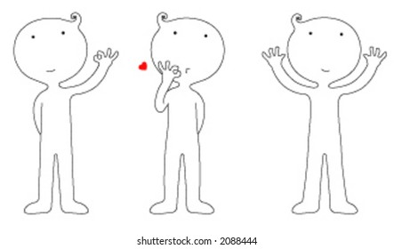 Mascot character human group
