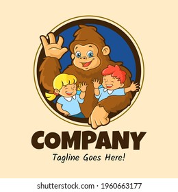 Mascot Character And Logo Character